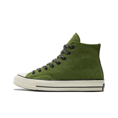 Converse 1970s Chuck Taylor All Star Легкие Высокие Кеды Унисекс Зеленые