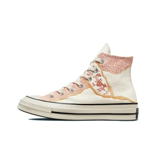 Конверс 1970s Chuck Taylor All Star High 'Golden Ремонт' Высокие Кеды Женские Белые