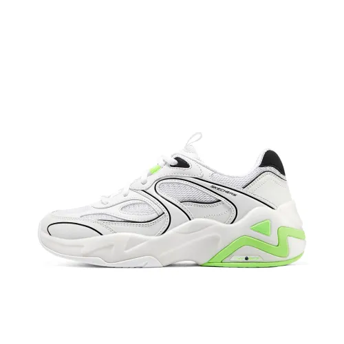 Skechers D'LITES HYPER BURST Низкий топ массивные кроссовки женские лимон