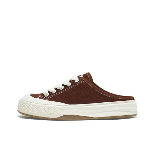 Feiyue Canvas Shoes Low Top Caramel Women's