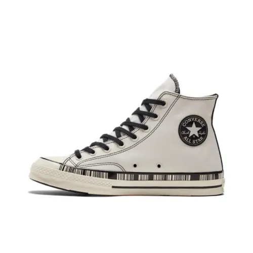 Converse 1970s High Top Canvas Shoes Unisex Beige Brown