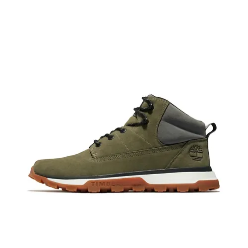 Timberland Treeline Устойчивый к истиранию Туфли до щиколотки Outdoor Мужские Армейский зеленый