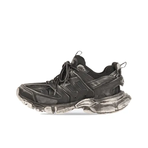 Balenciaga Track Low Top Толстая подошва Кроссовки Женские Белые