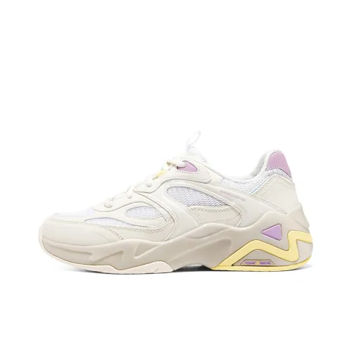 Skechers D'LITES HYPER BURST Низкий Топ Толстая Подошва Кроссовки Женские Персиковый