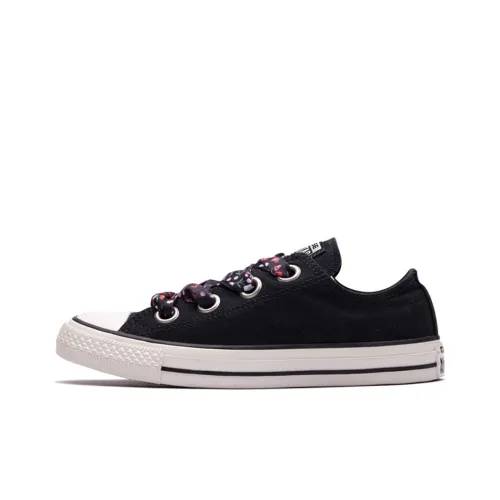 Converse Chuck Taylor All Star BIG Люверс Низкие Кеды Женские Черные