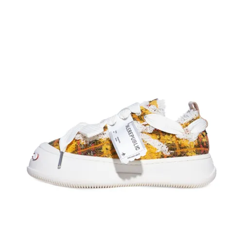 SMILEREPUBLIC Износостойкие Низкие Топ Кеды Женские Апельсин