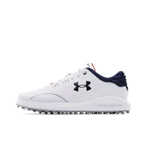 Under Armour Draw Sport Spikeless Low Golf Shoes Men's White