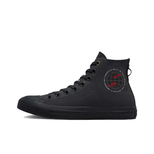 Converse Chuck Taylor All Star FUTURE UTILITY Износостойкие Высокие Кеды Унисекс Черные