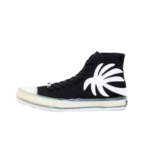 PALM ANGELS High-Top Canvas Shoes Men's
