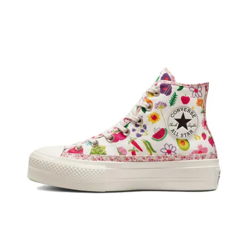 Converse Chuck Taylor All Star Lift High Top Кеды Женские Розовый Зеленый