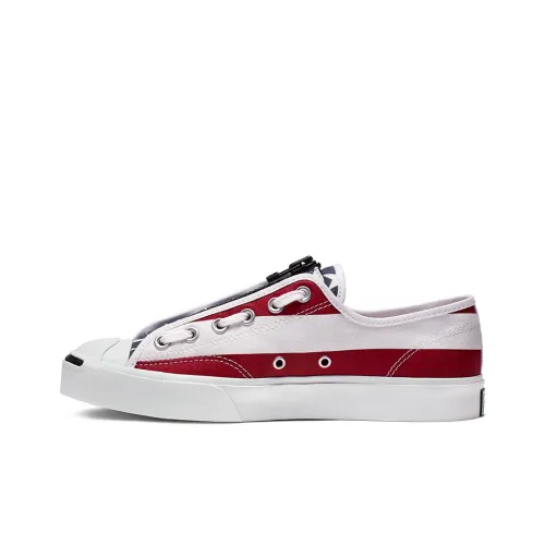 Конверс Jack Purcell Low Топ Кеды Унисекс Белый Синий