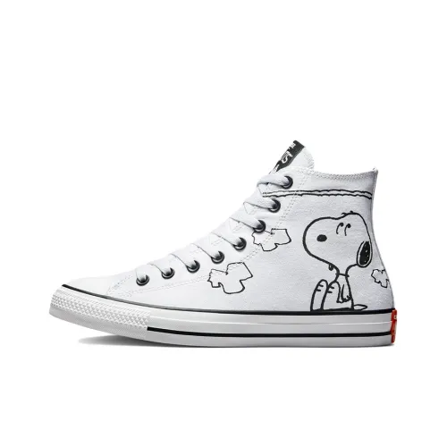 Peanuts x Converse All Star CX CHUCK TAYLOR High Топ Кеды Унисекс Белый Черный Красный