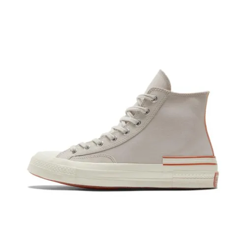 Конверс 1970s Chuck Taylor All Star High Топ Кеды Унисекс Бежево-оранжевый