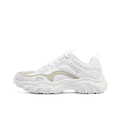 Skechers Sport Низкий Топ Кроссовки с Толстой Подошвой Мужские Белые