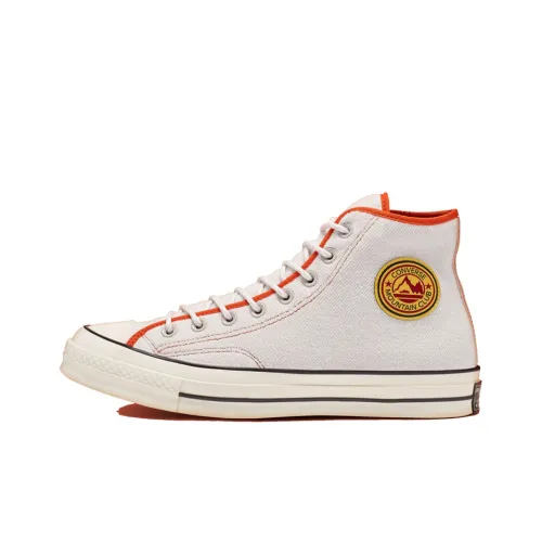 Converse Chuck 70 East Village Explorer Chuck 70 High Топ Кеды Унисекс Белый Оранжевый