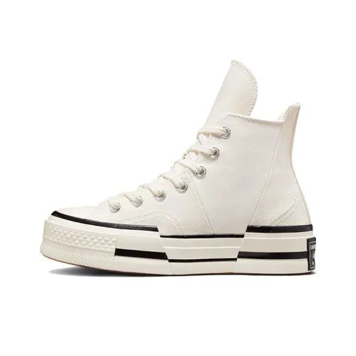Converse Chuck 70 Plus Taylor All Star Износостойкий и Легкий Высокий Топ Обувь Унисекс Бежевый Желтый