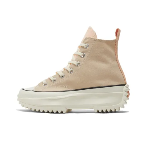 Converse Run Star Hike High Топ Кеды Унисекс Коричнево-розовый