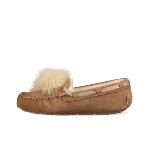 UGG Dakota Pom Туфли на плоской подошве Женские Коричневый