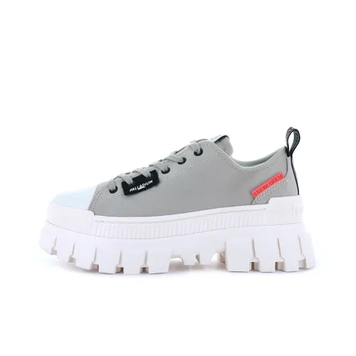 Палладий Revolt Lo T Anti Slip и износостойкие визуально увеличивают рост низкие кеды женские холодный серый