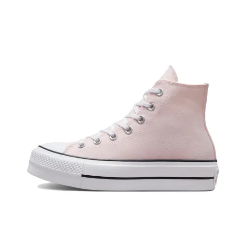 Converse Chuck Taylor All Star Lift Платформа Холст Высокие Кеды Женские Розовые