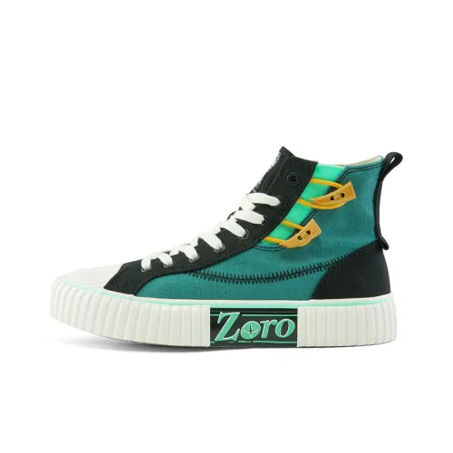 KAPPA One Piece High Top Canvas Shoes Unisex