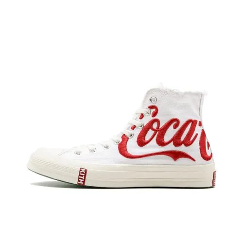 Converse Chuck Taylor All Star 70S Hi KITH Coca Cola Белый Высокий Топ Кеды Унисекс Белый Красный