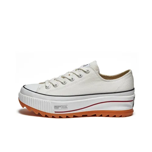 Excelsior Low-Top Canvas Shoes Pearl White Unisex Экскелсиор Низкие Кеды Жемчужно-Белый Унисекс