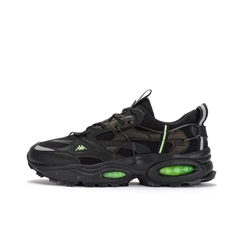KAPPA Low Top Черные Кроссовки с Толстой Подошвой 990 Унисекс