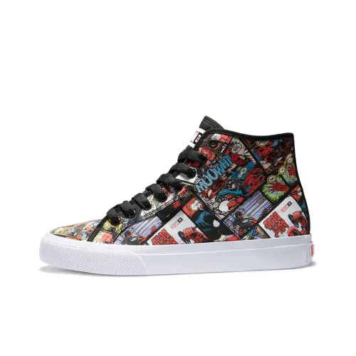 DC Shoes Кеды High Топ Черные Мужские