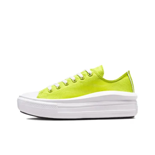 Converse Chuck Taylor All Star Low Топ Кеды Женские Неоново-желтый