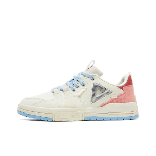 HEA x PEAK Low Топ Скейтборд Кроссовки Женские Белые