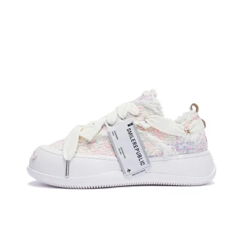 SMILEREPUBLIC Laugh series Canvas Shoes Low Top Unisex  
(SMILEREPUBLIC Laugh series Кеды Низкие Унисекс)