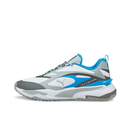 PUMA GS Fast Golf Shoes Мужские Белый Серый Синий