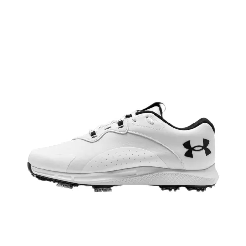 Under Armour Charged Draw 2 Low Топ Обувь для гольфа Мужская Белая