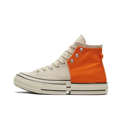 Feng Chen Wang x Converse Chuck Taylor All Star 2 в 1 1970s Высокие Кеды Унисекс Белый Оранжевый