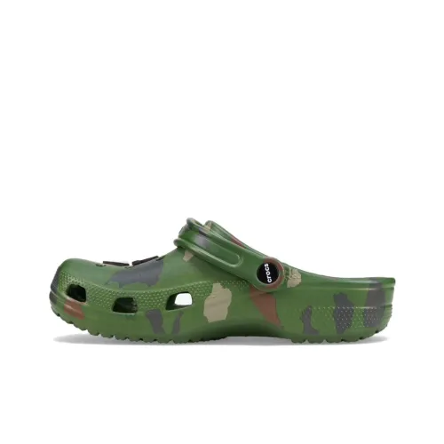 Crocs Classic Clog Sabo Унисекс Зеленый
