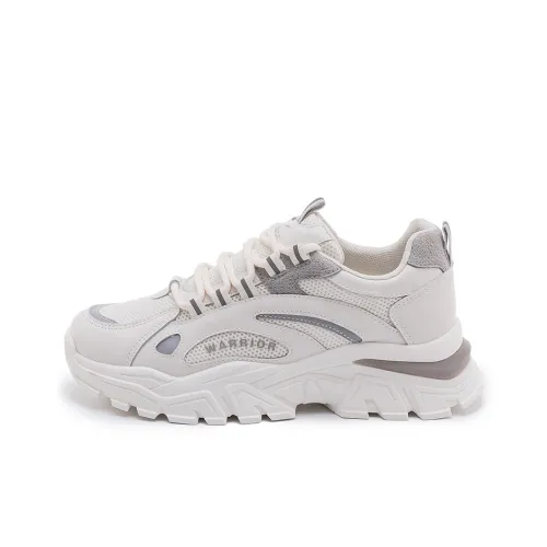Warrior Sports Casual Устойчивый к истиранию Низкий Топ Кроссовки Унисекс Бежево-Серый