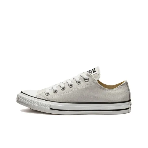Converse Chuck Taylor All Star Износостойкие Низкие Кеды Унисекс Белые Серые