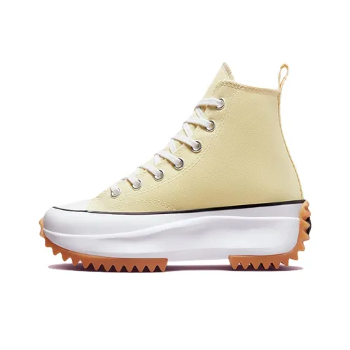 Converse Run Star Hike High Топ Кеды Унисекс Light Yellow