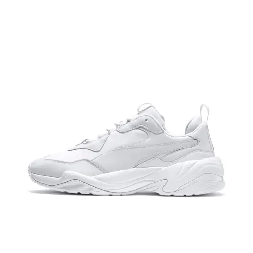 PUMA Thunder Low Топ Толстая подошва Кроссовки Унисекс Белые