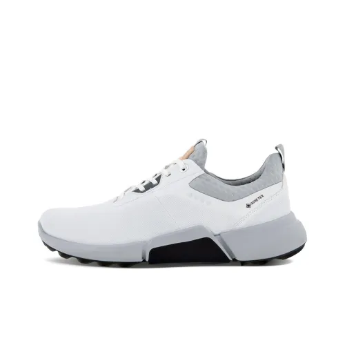 Ecco Устойчивая к истиранию низкая обувь для гольфа мужская белая