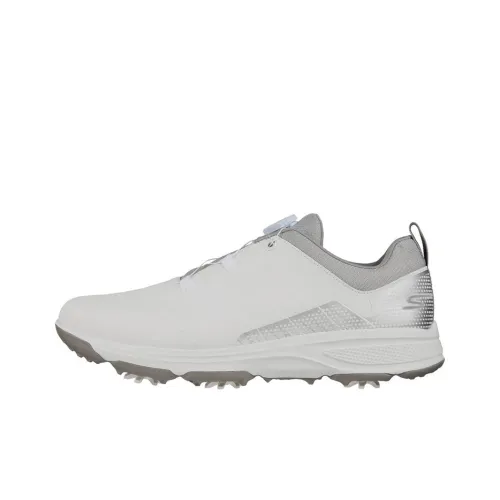 Skechers Go Golf Collection TORQUE Twist Низкий Топ Гольф Обувь Мужская Белый Серый