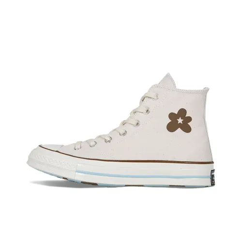 GOLF x Converse Chuck Taylor All Star 70 Le Fleur X Chuck70 Легкий Высокий Топ Кеды Унисекс Экрю