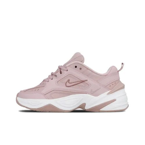 Nike M2K Tekno Low Топ Толстая подошва Кроссовки Женские Розовые