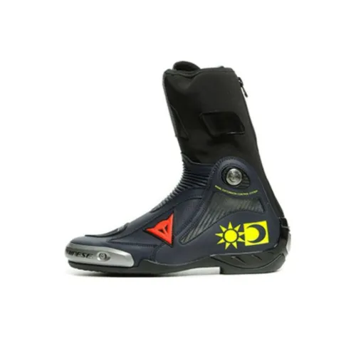 DAINESE Axial D1 Велосипедные кроссовки Высокий верх Черный/Желтый/Красный Мужской
