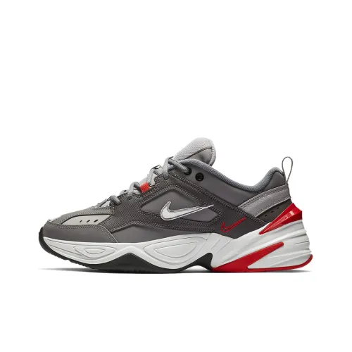 Nike M2K Tekno Gunsmoke Low Топ Толстоподошвенные кроссовки Мужской Серый