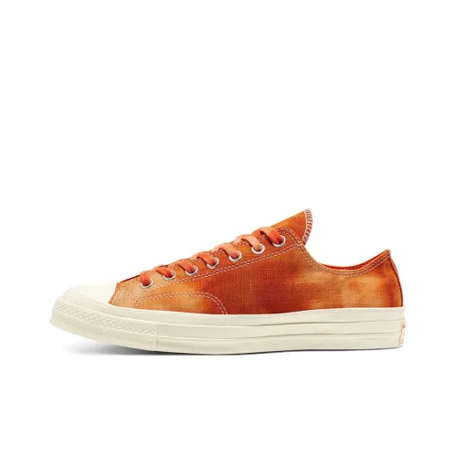 Converse Chuck 70 Chuck 70 Износостойкий И Легкий Низкий Топ Кеды Унисекс Оранжевый