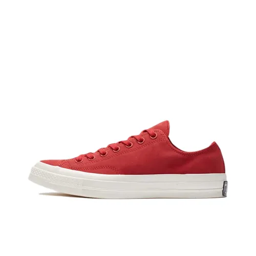 Converse 1970s Low Top Canvas Shoes Unisex Matte Red Конверс 1970s Низкие Кеды Унисекс Матовый Красный