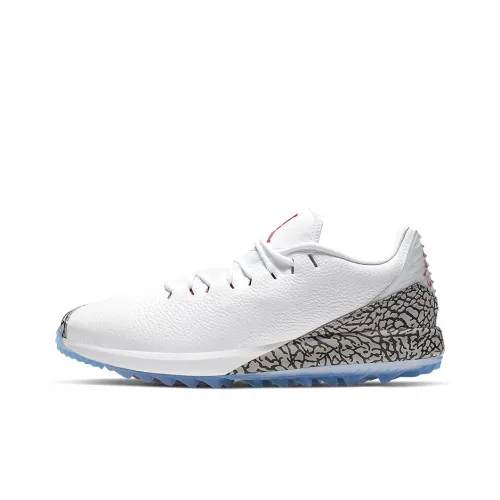 Джордан ADG Slip-resistant устойчивый к истиранию покрытие поддержка легкий низкий топ обувь для гольфа мужская белый черный