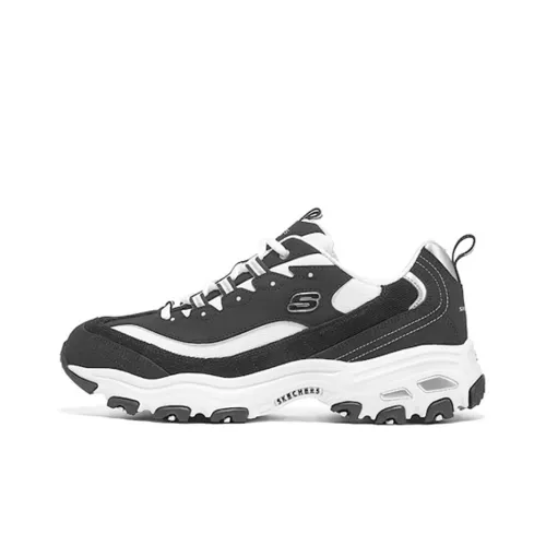 Skechers D'Lites 1,0 Low-Top Мужские Кроссовки с Толстой Подошвой